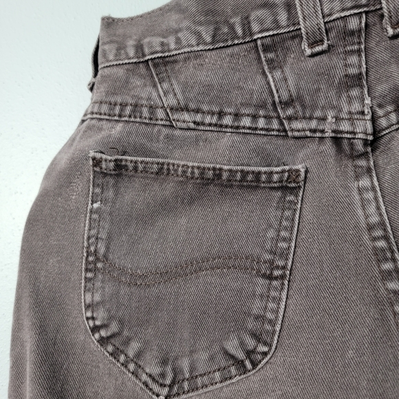 82. S LEE Vintage Limited Black Jeans Distressed Fitted Yoke - Picture 7 of 8